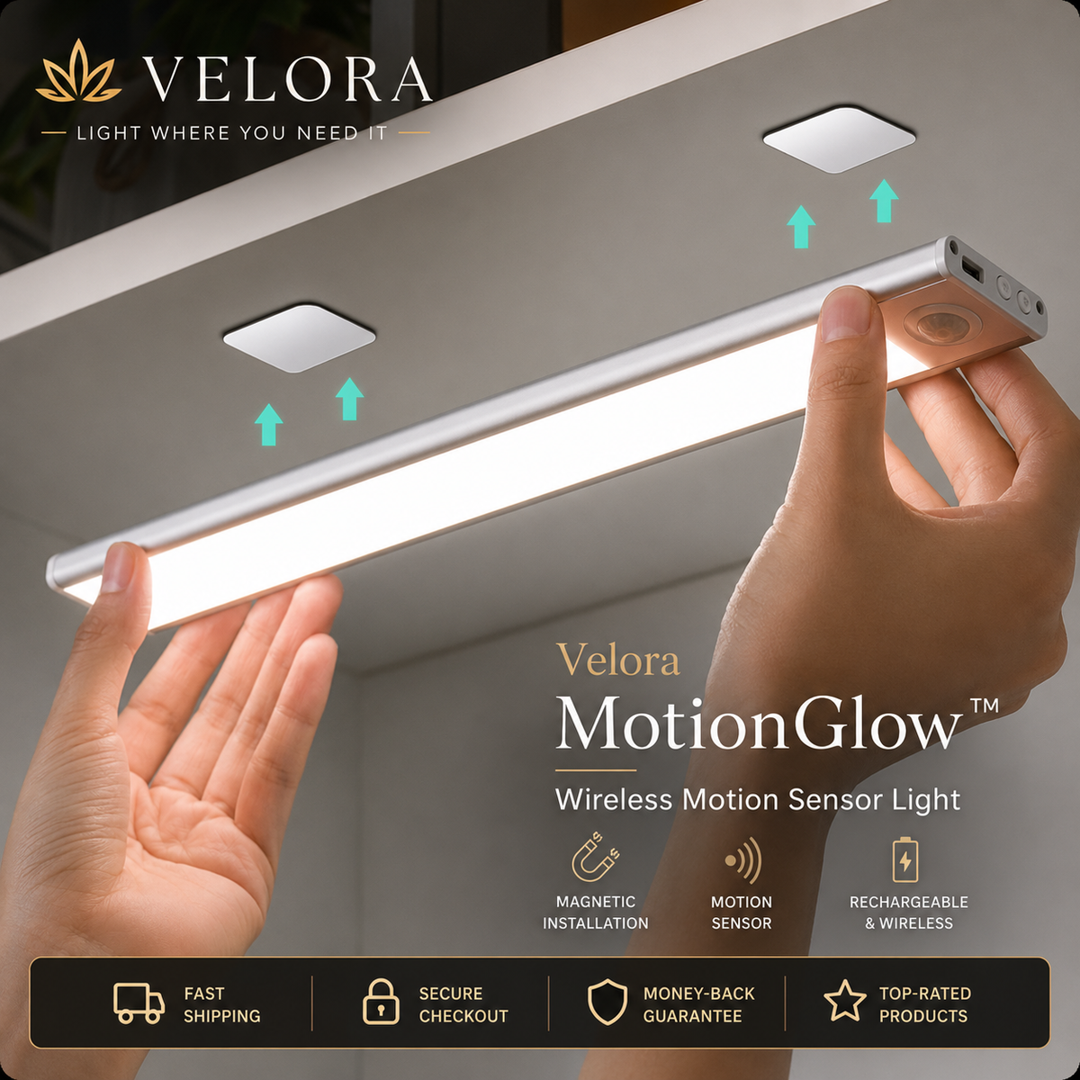 Velora MotionGlow™ Wireless Motion Sensor Light