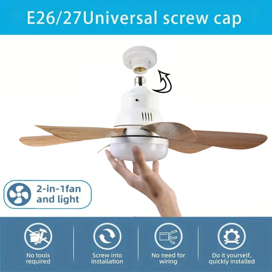 Velora™ AeroGlow Ceiling Fan Light